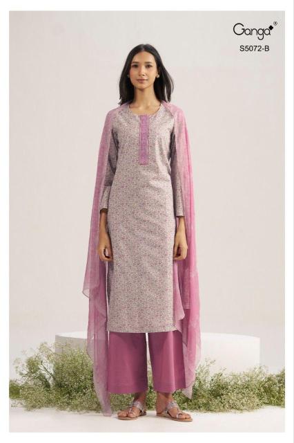 Ganga kakoli 5072 wholesale dealers in cotton dress materials in kerala